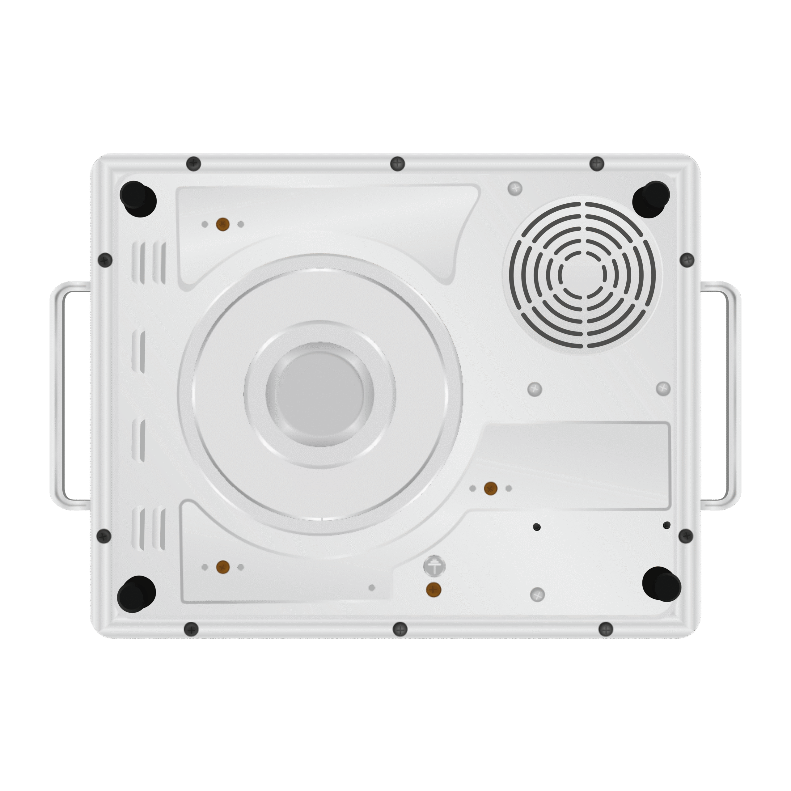 Korbax KB7U Premium Induction Cooktop – 2200W Feather Touch Unpolished Crystal Glass - Image 3