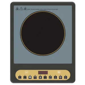 KORBAX KB6 Premium Induction Cooktop - 2000W Crystal Glass Surface